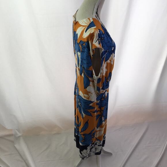 London Style Collection Justine Asymmetric Dress - Picture 2 of 16